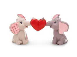 NICI Figuren Love Elefant 2er Set