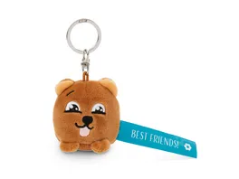 NICI Schluesselanhaenger Baer Best Friends blau 5cm