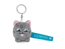 NICI Schluesselanhaenger Katze Best Friend blau 5cm