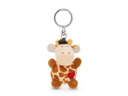 NICI Schluesselanhaenger Giraffe mit Herz 5cm