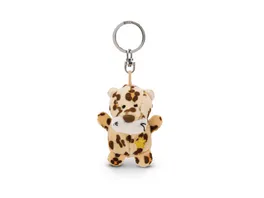 NICI Schluesselanhaenger Leopard mit Stern 5cm