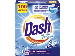 Dash Vollwaschmittel Pulver Alpenfrische