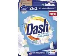 Dash 2in1 Vollwaschmittel Pulver