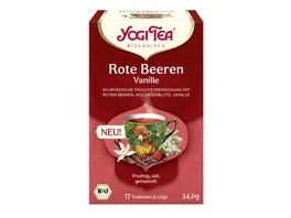 YOGI TEA Bio Rote Beeren Vanille