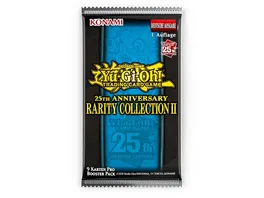 Yu Gi Oh Sammelkartenspiel 25th Anniversary Rarity Collection II Booster