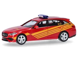 Herpa 097833 1 87 Mercedes Benz C Klasse T Modell Kommandowagen Feuerwehr