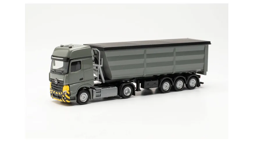 HERPA 316545 1:87 Mercedes-Benz Actros L Stahlrundmulden-Sattelzug