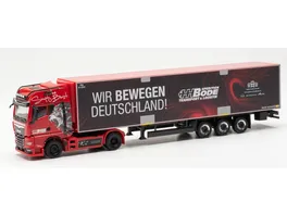 Herpa 317139 1 87 MAN TGX GX Kuehlkoffer Sattelzug HH Bode Wir bewegen Deutschland Schleswig Holstein Reinfeld