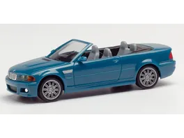 HERPA 022996 002 1 87 BMW M3 Cabrio Laguna Seca blau