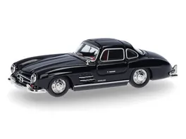 Herpa 421089 1 87 Mercedes Benz 300 SL Fluegeltuerer schwarz