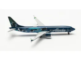 HERPA WINGS 536820 1 500 ALASKA AIRLINES BOEING 737 MAX 9 WEST COAST WONDERS N932AK
