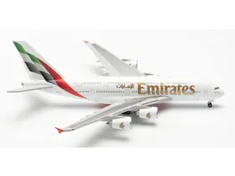 Herpa WINGS 537193 1 500 Emirates Airbus A380 new Colors A6 EOG