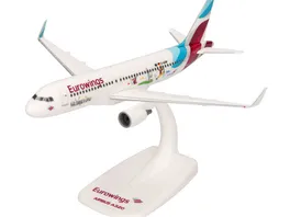 Herpa SNAPFIT 614122 Eurowings Airbus A320 Salzburger Land