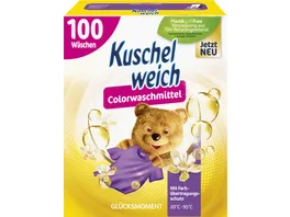 Kuschelweich Colorwaschmittel Gluecksmoment Pulver 5 5kg 100WL
