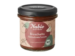 Nabio Bio Aufstrich Bruschetta Tomate