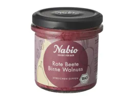 Nabio Bio Aufstrich Rote Beete Birne