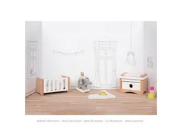 Goki Puppenmoebel Style Babyzimmer