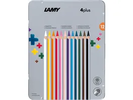 LAMY 4plus Farbstifte Metallbox