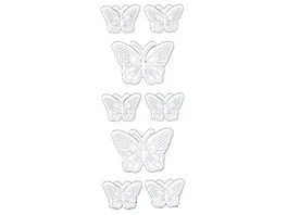 ROeSSLER Sticker Glitter Schmetterlinge