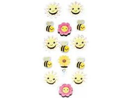 ROeSSLER Sticker Froehliche Blumen