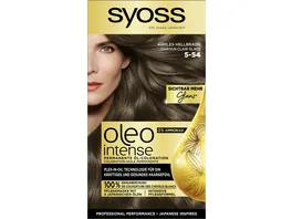 syoss Oleo Intense Permanente Oel Coloration 5 54 Kuehles Hellbraun