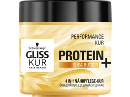 Schwarzkopf Gliss Kur Performance Kur Protein 4 in 1 Naehrpflege Kur
