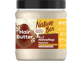 NATURE BOX Hair Butter 4 in 1 Haarkur Naehrpflege Mit Arganoel
