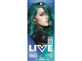 Schwarzkopf LIVE Haarfarbe Ultra Brights 097 Sea Mermaid