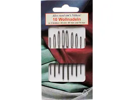 Wollnadel Set 10 tlg