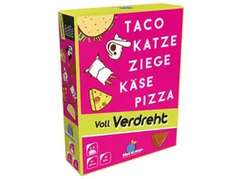 Blue Orange Taco Katze Ziege Kaese Pizza Voll Verdreht