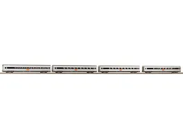 PIKO 28350 H0 4er Set Personenwagen Metropolitan DB AG V