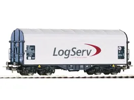 PIKO 54393 H0 Schiebeplanenwagen Shimmns LogServ