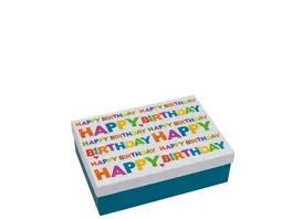 TRUBA Rechteckbox midi Happy Birthday