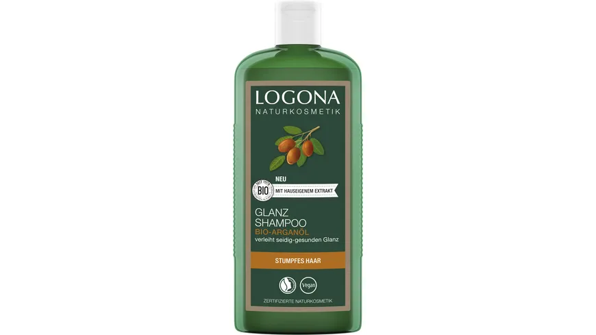 LOGONA Glanz Shampoo | online bestellen Bio-Arganöl MÜLLER