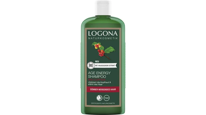 LOGONA Age Energy Bio-Coffein MÜLLER Shampoo | bestellen online