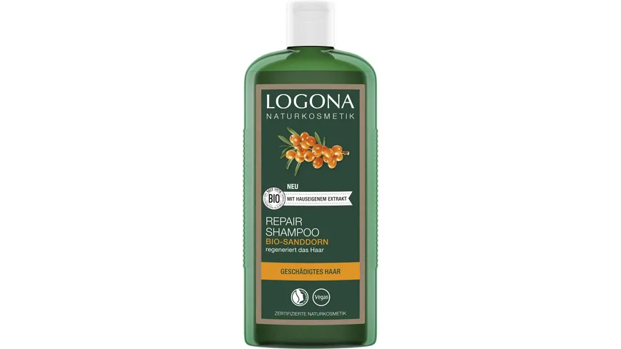 LOGONA Repair & Pflege Shampoo Bio-Sanddorn online bestellen | MÜLLER