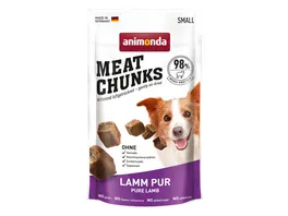ANIMONDA Hundesnack Meat Chunks Lamm pur