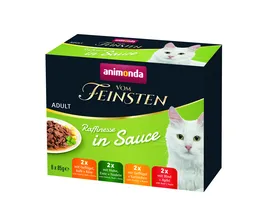 ANIMONDA Katzennassfutter vom Feinsten Adult Raffinesse in Sauce Mixpack