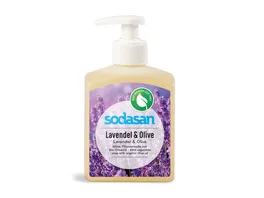 sodasan Fluessigseife Lavendel Olive