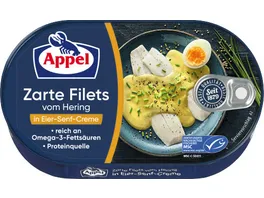 Appel MSC Heringsfilets in Eier Senf Creme