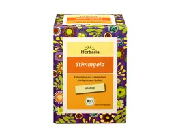 Herbaria Stimmgold Tee bio 15 FB