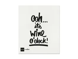 ppd Wine o clock Schwammtuch