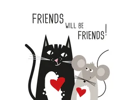 ppd Serviette Friends will be friends 33x33cm