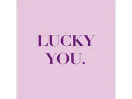 Paper Design Servietten Lucky You 25x25cm