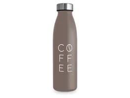 Design Home Edelstahl Isolierflasche Coffee 0 5l