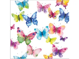 ppd Serviette Butterfly Phantasy 25x25cm