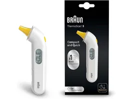 BRAUN Fieberthermometer ThermoScan 3 IRT3030