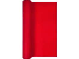 Home Fashion Tischlaeufer Uni rot 40x490cm
