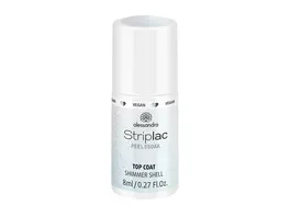 alessandro Striplac Top Coat Shimmer Shell