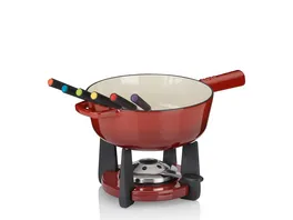 kela Kaesefondue Set Calido Gusseisen